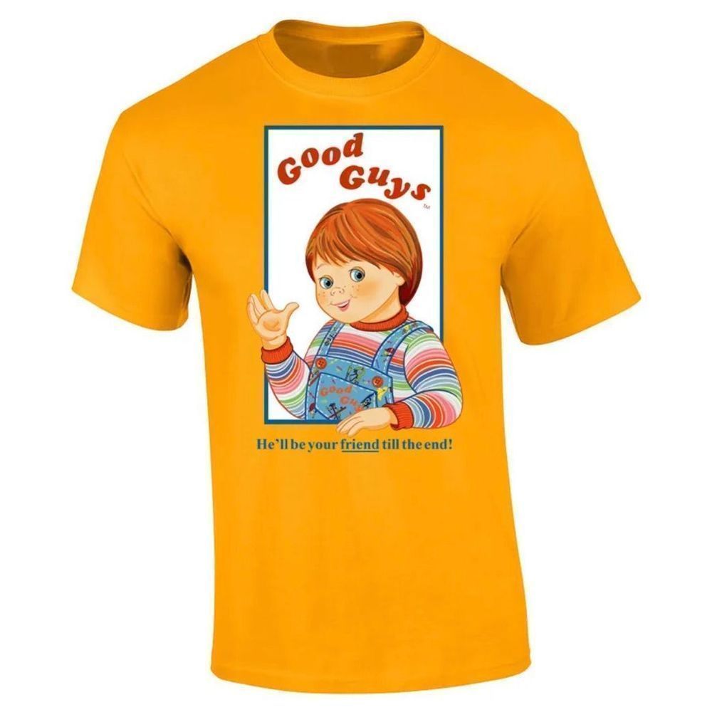 The Good Guys Friend Till The End Childs Play Chucky Horror Graphic Tee